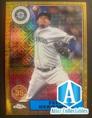 2022 Topps Series 2 1987 Silver Pack Felix Hernandez #T87C2-94 - Mariners